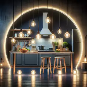 Inspirace Osvětlení Kuchyně