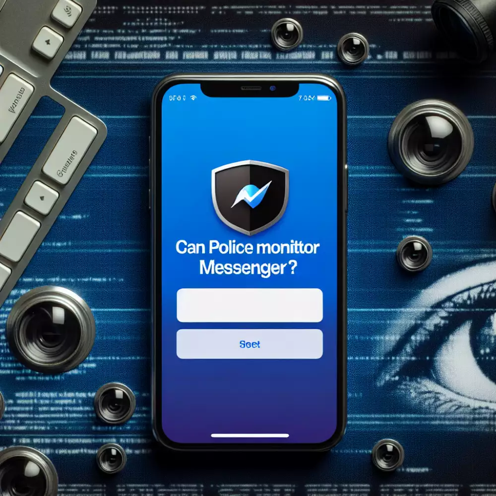 může policie sledovat messenger