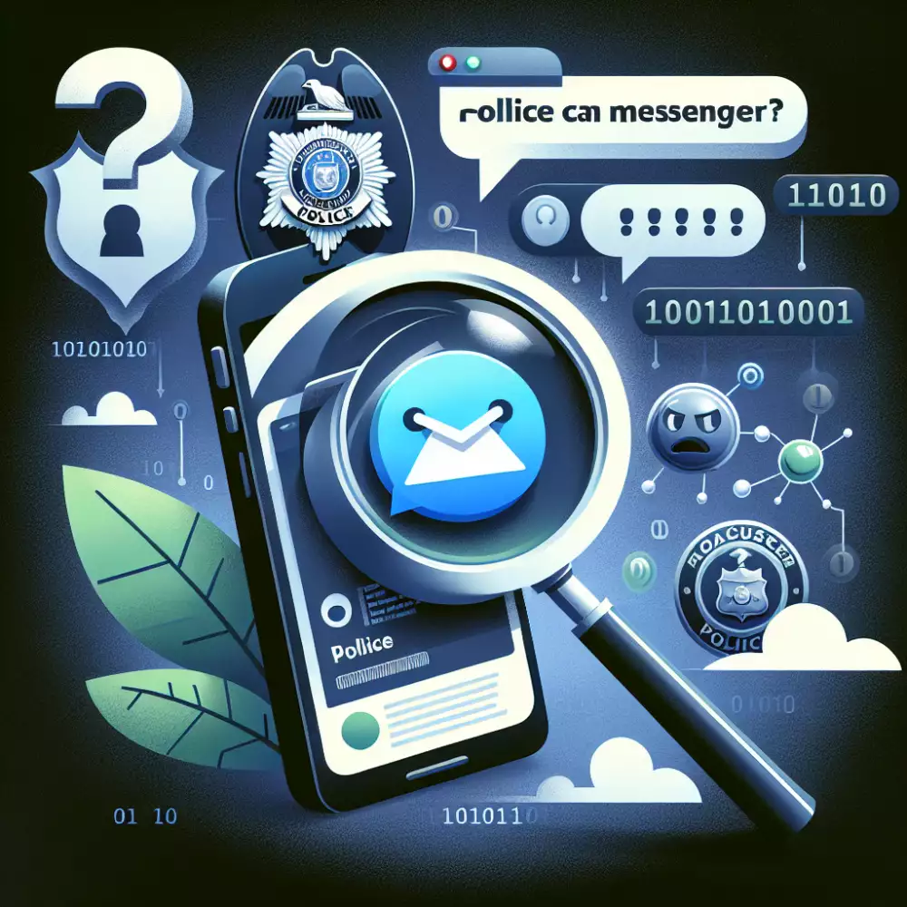 může policie sledovat messenger